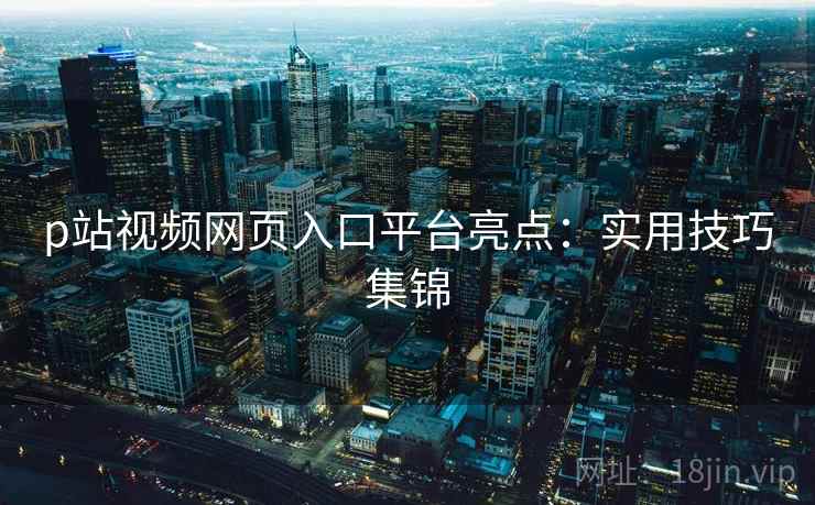p站视频网页入口平台亮点：实用技巧集锦