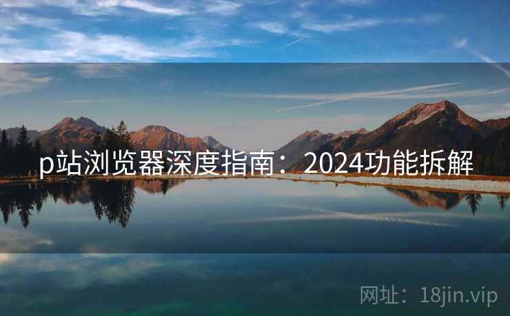 p站浏览器深度指南:2024功能拆解