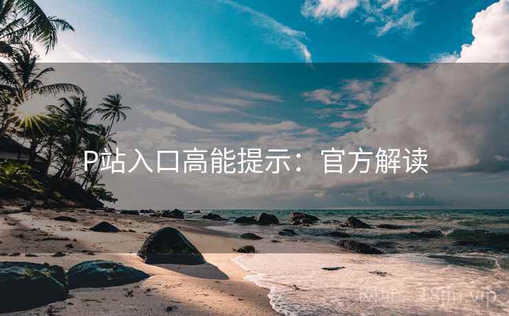 P站入口高能提示：官方解读